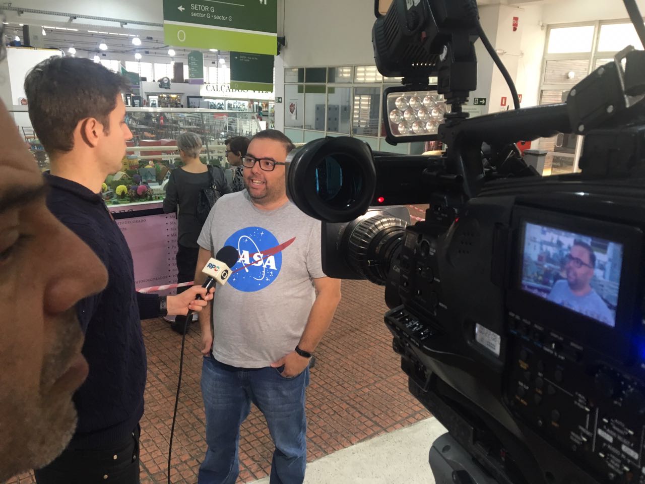 Almir Neves em entrevista na TV RPC Globo sobre empreendedorismo