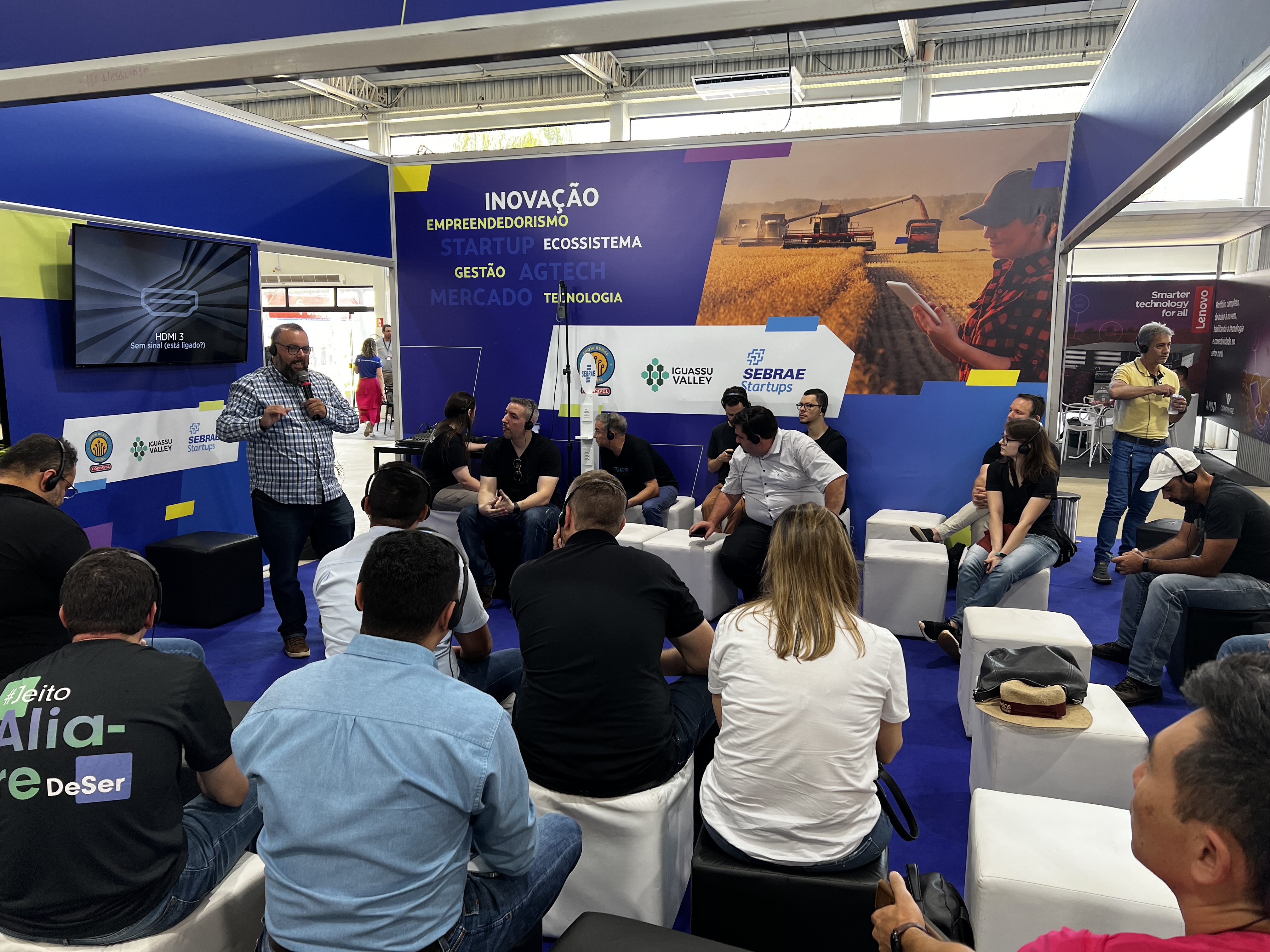 Palestrante de inovação e tecnologia no Iguassu Valley AgTech Paraná